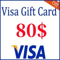 Visa虚拟卡80美元面值｜海外预付卡｜自动发货