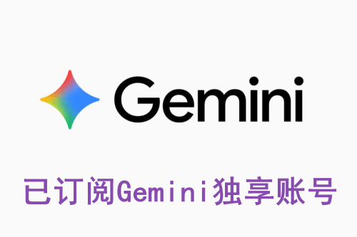 Gemini独享会员账号｜Google AI Pro活动方案｜2FA资料自动发货
